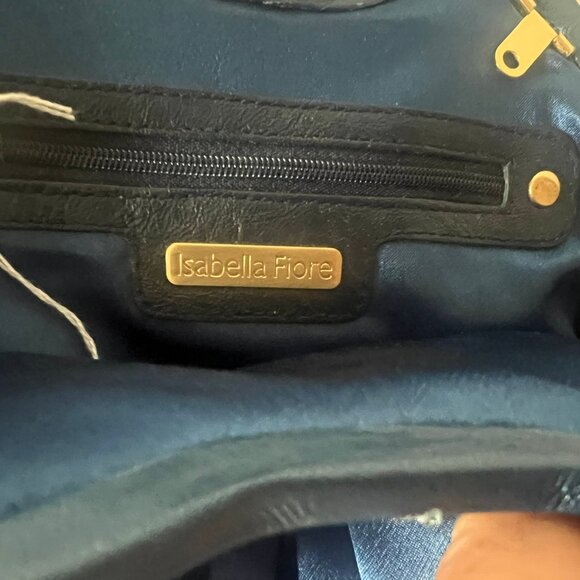 ISABELLA FIORE PLEATED SILK EVENING CLUTCH BAG - Picture 5 of 5